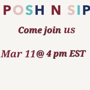 Posh n Sip with Nixiebrownie 🥂